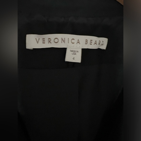 Veronica Beard Palm Peak Belted Blazer Size 4 - Picture 10 of 12